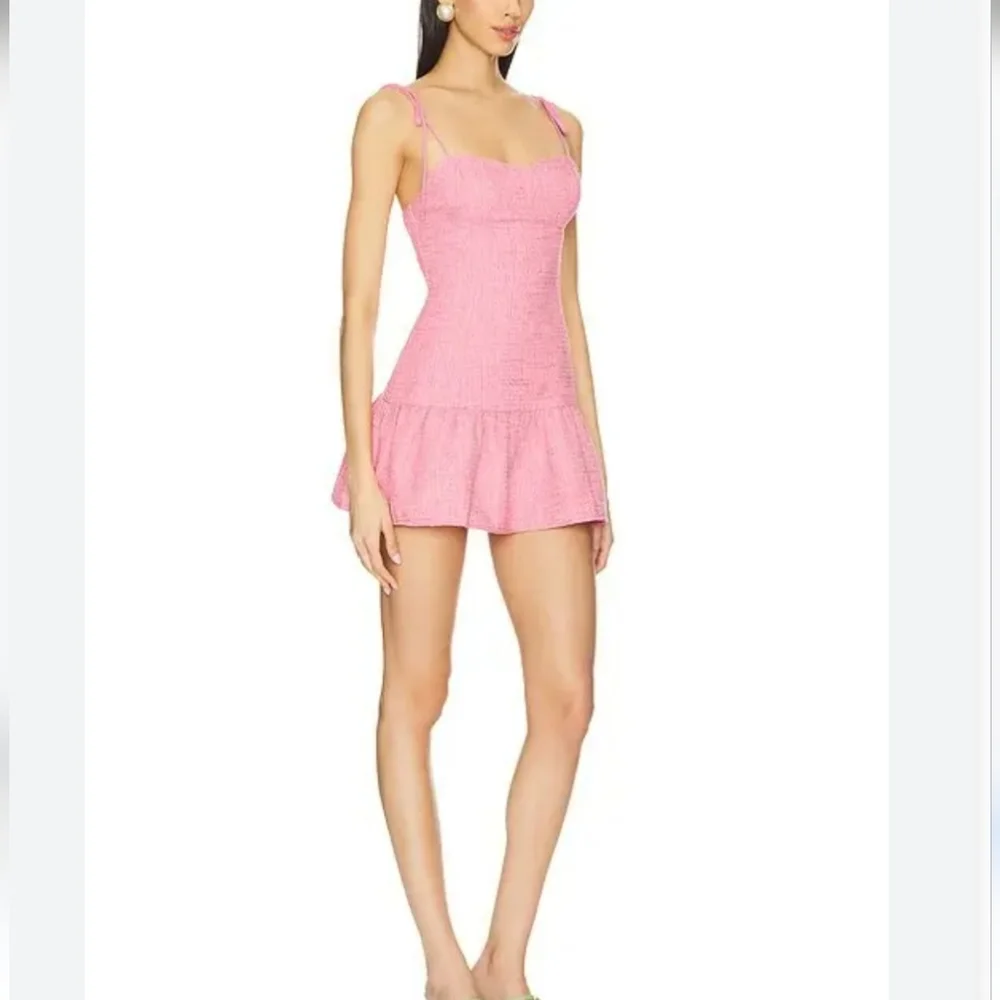 More To Come Pink Sweet heart neckline mini Dress Size S & M available NWTS